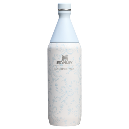 Stanley 1913 x LoveShackFancy Holiday All Day Slim Bottle